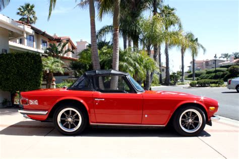 1973 Triumph Tr6 Convertible Classic Great Driver For Sale Photos