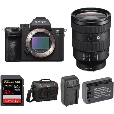 Sony Alpha A7 Iii Mirrorless Digital Camera With 24 105mm Lens