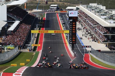 Circuit Of The Americas Track Map Layout And F1 Lap Record