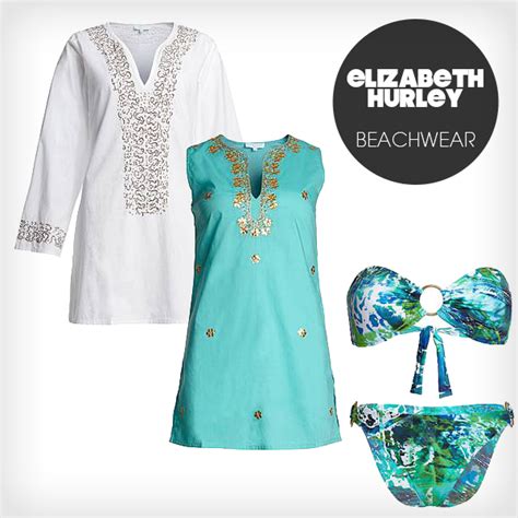 Elizabeth Hurley Beachwear Und Strandmode 2014