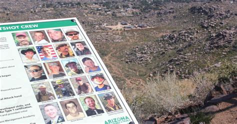 Memorial Held To Remember The Victims Of The Yarnell Hill Fire