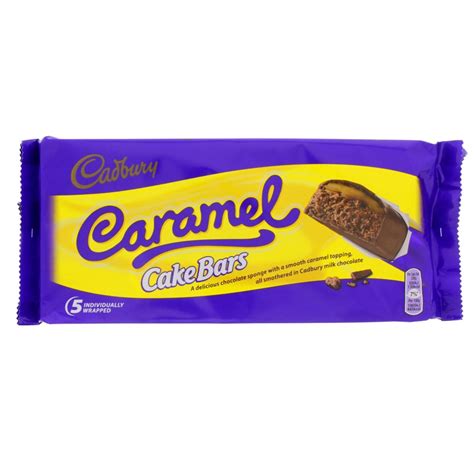 قم بشراء Cadbury Caramel Cake Bars 130g Online At Best Price من الموقع من لولو هايبر ماركت Cakes