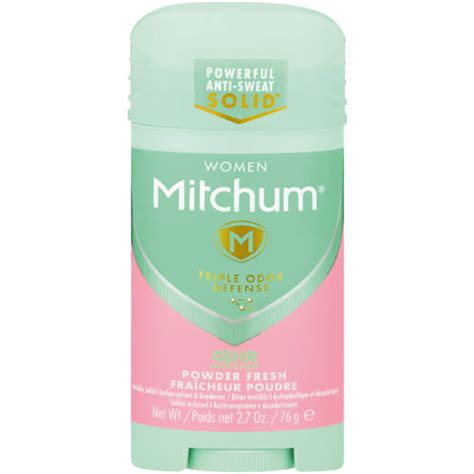 Mitchum Advanced Anti Perspirant And Deodorant For Women Invisible Solid