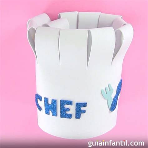 Dedicamos esta sección de nuestro catálogo a los gorros de un solo uso. Cómo hacer un gorro de cocinero casero para un disfraz ...