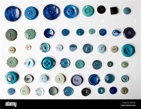 Mixed Collection Of Buttons Stock Photo Alamy