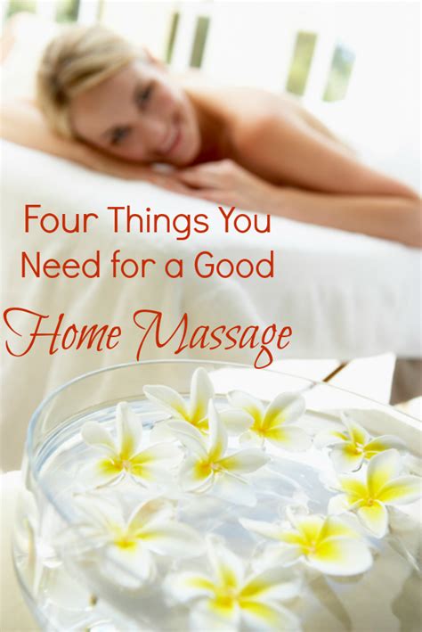 How To Do A Good Massage At Home Grizzbye