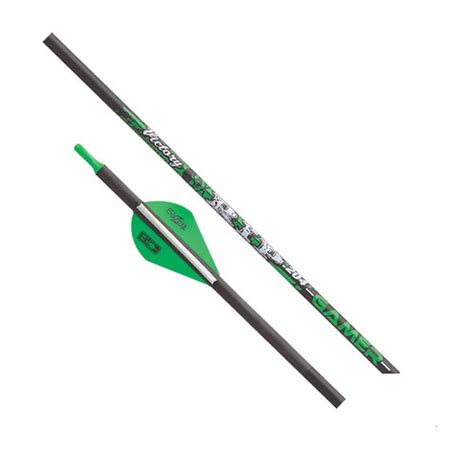 Victory Archery Rip Gamer Fletched Arrows 400 Spine 166 Diameter With