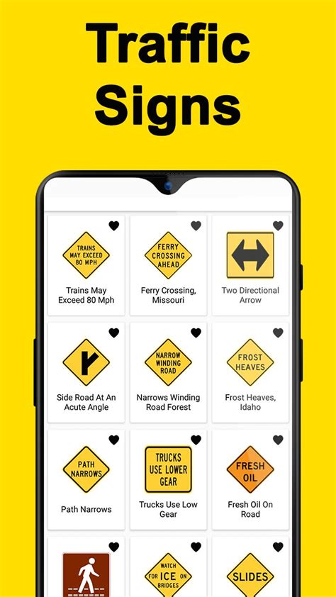 Dmv Permit Practice Drivers Test And Traffic Signs For Android Apk