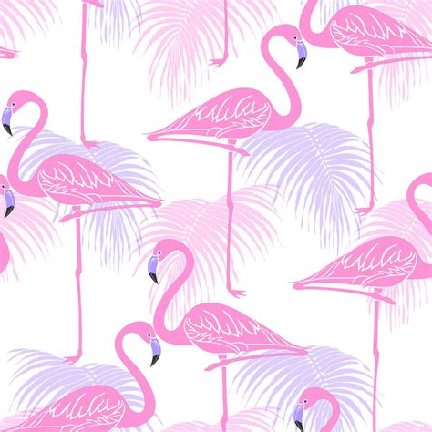 Flamingo Glitter Wallpaper Werohmedia