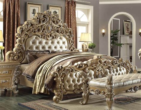 Homey Design Royal Kingdom Hd 7012 Bed Usa Furniture Warehouse King