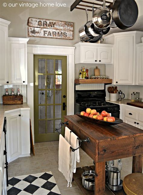 17 Magnificent Rustic Farmhouse Kitchen Decor ~ Aesthetic Home Design