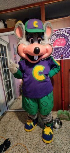 Chuck E Cheese Walkaround Costume Mascot Vintage 3763238237