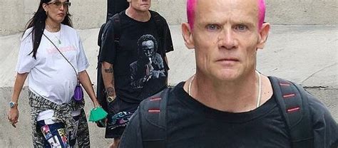 Red Hot Chili Peppers Bassist Flea Steps Out With Pregnant Wife Melody