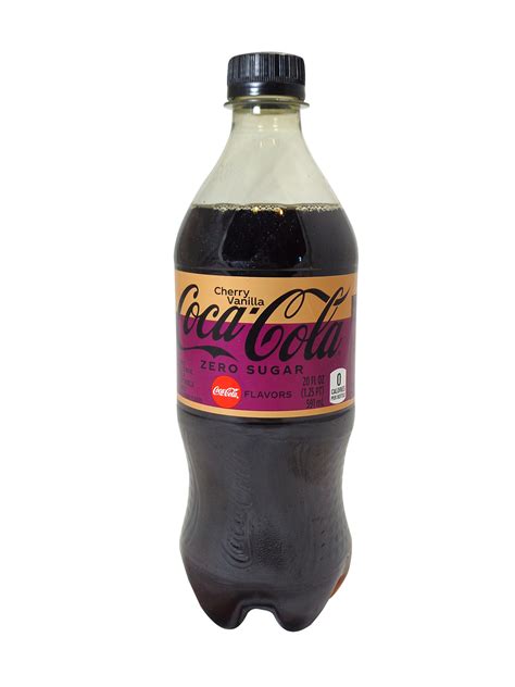 Fresh 20oz Cherry Vanilla Coca Cola Coke Zero Soda Emporium