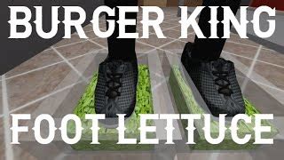 ROBLOX Burger King Foot Lettuce Doovi
