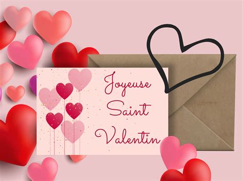 Joyeuse Saint Valentin Mon Amour Carte Gratuite Carte De Saint Valentin