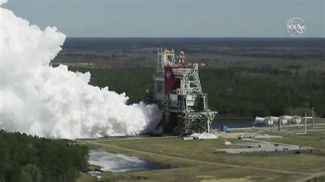 Nasa Completes Engine Test Firing Of Moon Rocket On 2nd Try Wtop News
