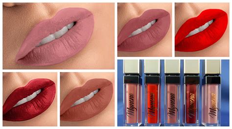 new luxe matte liquid lipsticks long lasting waterproof and kissproof matte liquid lipstick