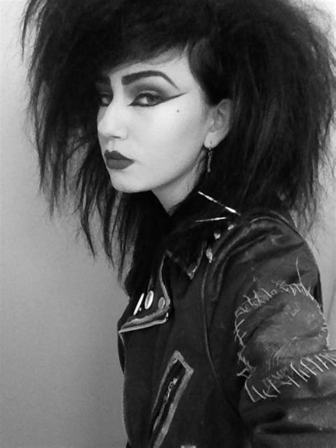 Post Punk Makeup Punk Makeup Gothic Hairstyles Punk