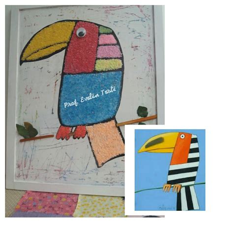 Releitura de obras brasileiras GUSTAVO ROSA Arte educação infantil