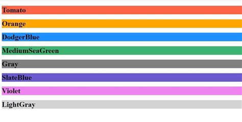 Background Color Html Css