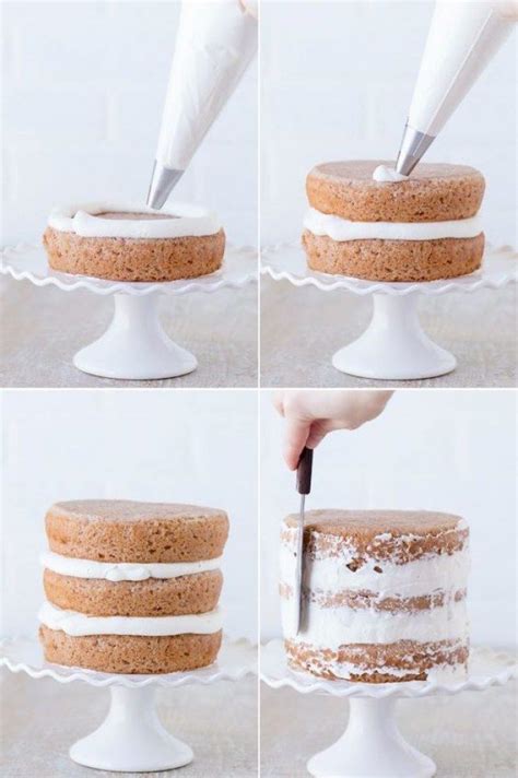 Comment réaliser un nude cake parfait Whipped Cream Icing Homemade