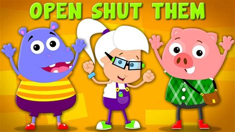 Open Shut Them | Nursery Rhymes | Baby Songs | Children Rhyme - YouTube