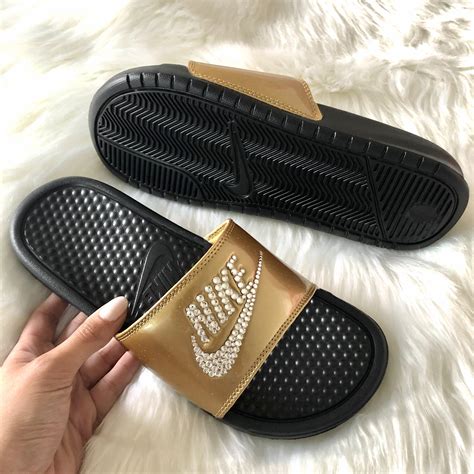 Lv Custom Nike Slides Keweenaw Bay Indian Community