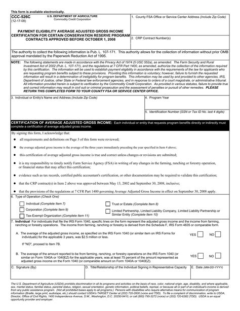 Ccc 526 C Form ≡ Fill Out Printable Pdf Forms Online