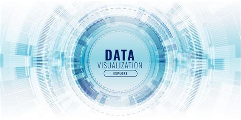 Futuristic Data Visualization Technology Concept Banner Download Free