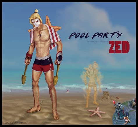 Pool Party ZED By IBralui On DeviantArt Pool Party Party Pool