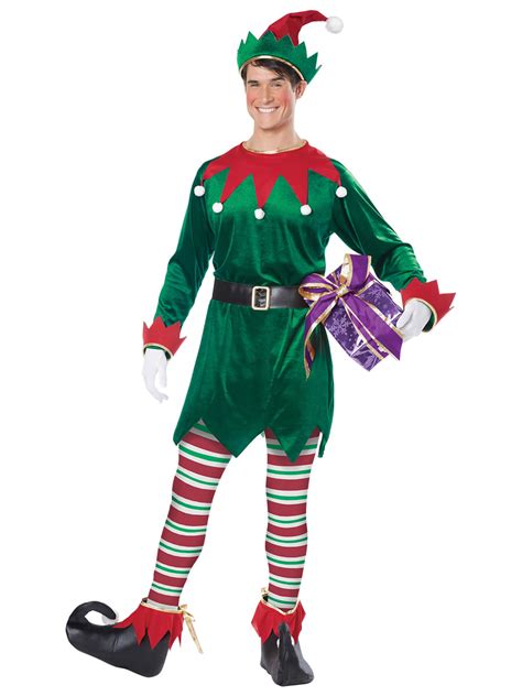 Adult Christmas Elf Unisex Costume 4999 The Costume Land