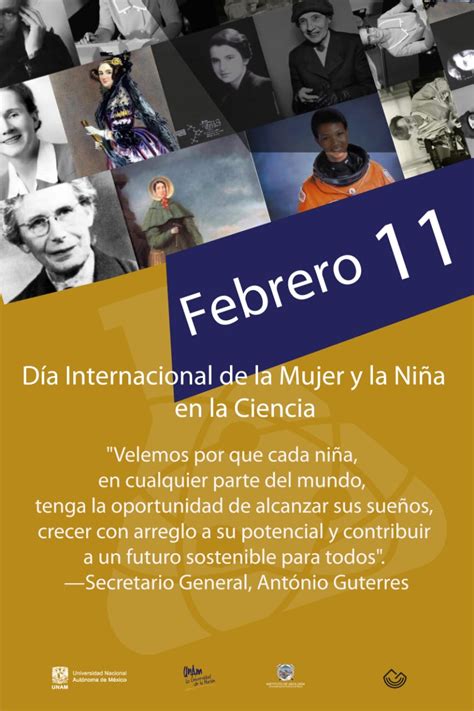 Día Internacional De La Mujer Y La Niña En La Ciencia Instituto De