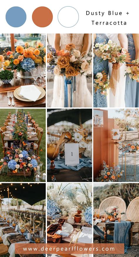 Top 10 Dusty Blue Wedding Color Combos For 2023
