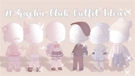 Fancy Gacha Club Outfits