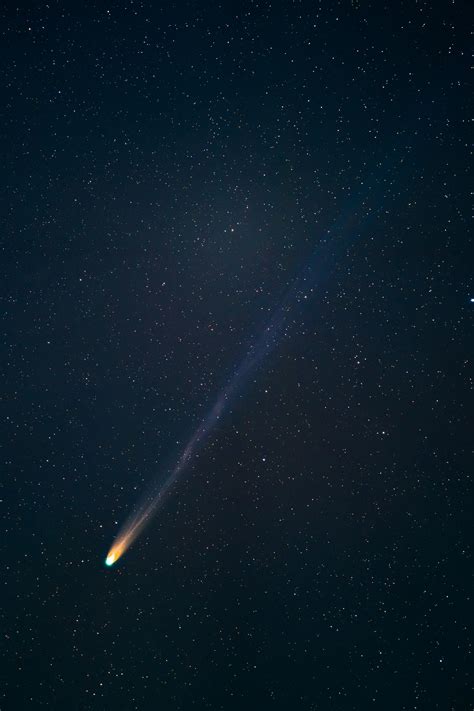 Comet Starry Sky Night Wallpaper 2730x4096