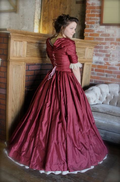 Bleeding Heart Victorian Ball Gown By Ilana Kapra Reniejuliette