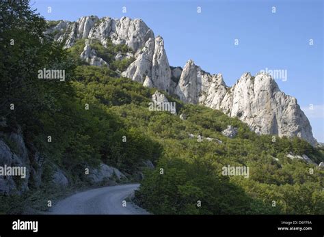 Croatia Velebit Mountains Croatia Road Peaceful Harmonious