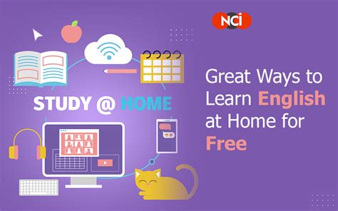 Great Ways To Learn English At Home For Free Nci