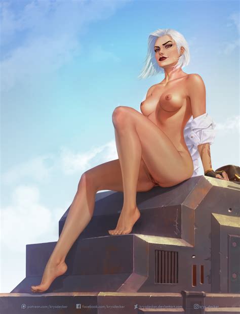 Rule 34 1girls 2d Areolae Artist Signature Ashe Overwatch Barefoot Blizzard Entertainment
