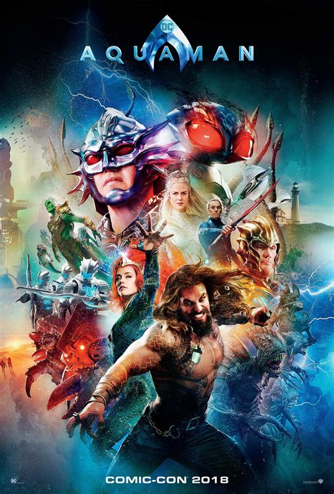 Aquaman 2018 Poster 6 Trailer Addict