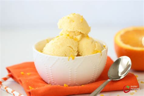 Homemade Orange Creamsicle Ice Cream Recipe