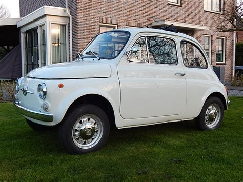 Fiat 500 F Wit Duursma Classic Car
