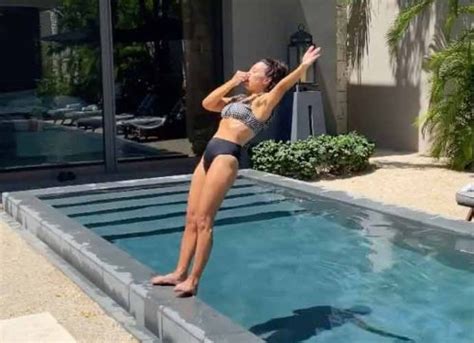 Joanna Gaines Flaunts Toned Body In Bikini Vacationing In Mexico