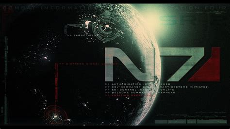 Mass Effect N7 Wallpaper N7 Hd Wallpaper Wallpapersafari