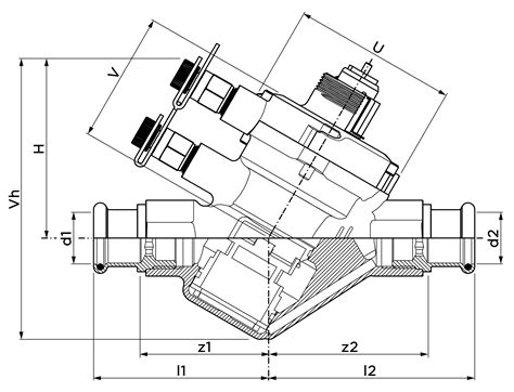 Vsh Xpress Proflow Dynamic Balancing Valve Picv 2 X Press