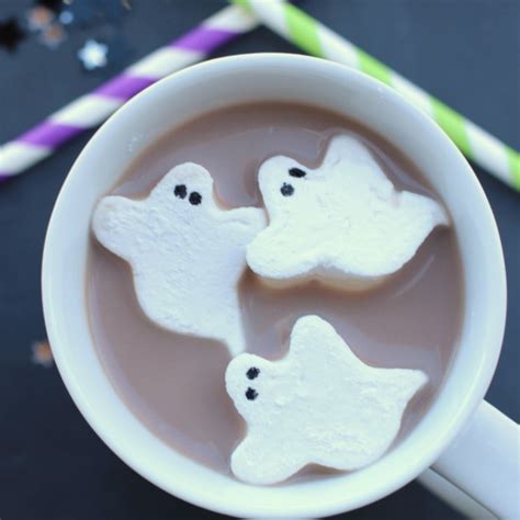 Ghost Marshmallow Recipe Perfect Halloween Treat My Frugal Adventures
