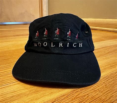 Rare Woolrich Fly Fishing Vintage Hat Cap Stretch Str Gem