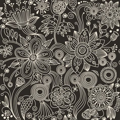 1300 Seamless Pattern Abstract Flowers Free Stock Photos