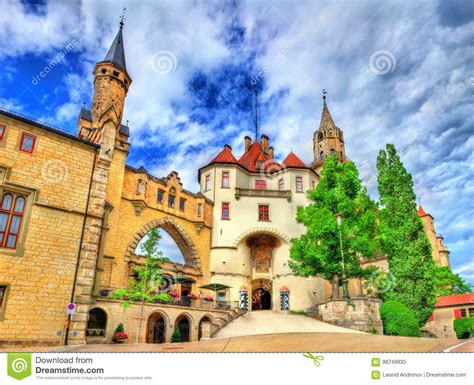 View Of Sigmaringen Castle In Baden Wurttemberg Germany Stock Photo